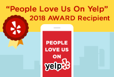 Beauty Lab Studios, 2018 Yelp Award Recipeint